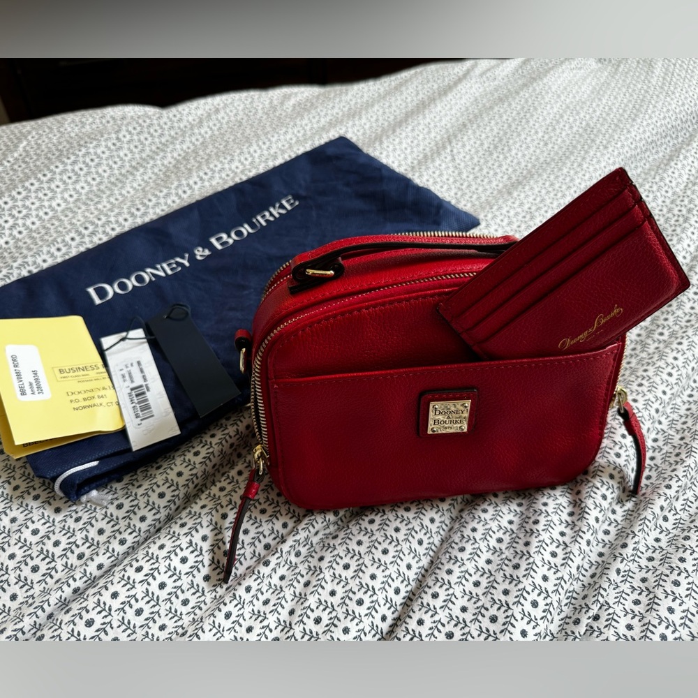 Dooney and Bourke Belvedere Red